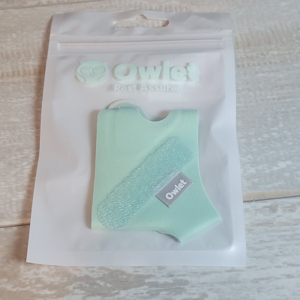 Owlet Baby Smart Gen 3 RIGHT Sock Replacement Size 1 Up To 12 lbs 9 Months Mint